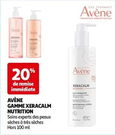 Avène - Gamme Xeracaim Nutrition