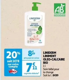 Liniderm - Liniment Oleo-Calcaire Bio