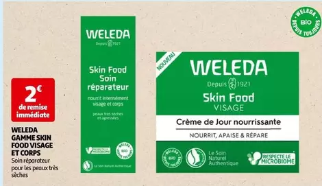 Weleda - Gamme Skin Food Visage Et Corps