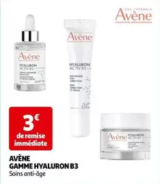 Avène - Gamme Hyaluron B3