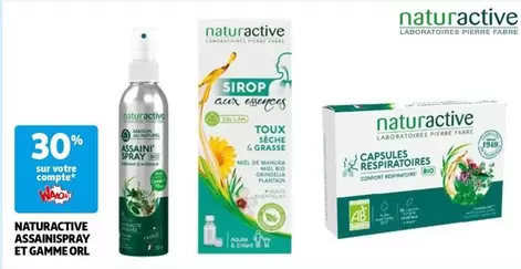 Naturactive - Assainispray Et Gamme Orl