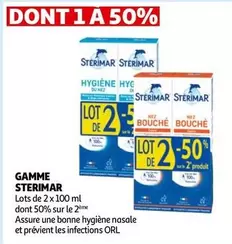 Sterimar - Gamme