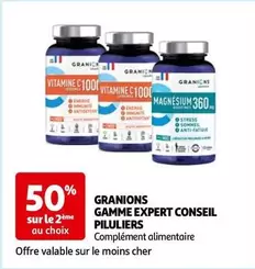 Granions - Gamme Expert Conseil Piluliers