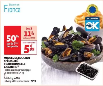 Mr.Goodfish - Moules de Bouchot : Spécialité Traditionnelle Garantie