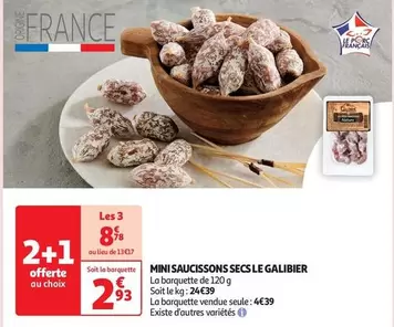 Le Galibier - Mini Saucissons Secs