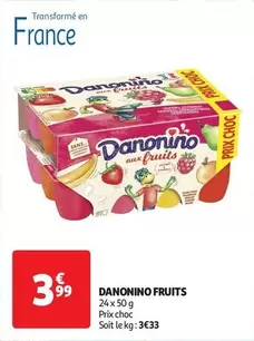 Danone - Danonino Fruits