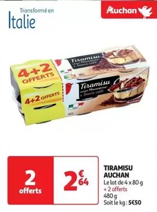 Auchan - Tiramisu