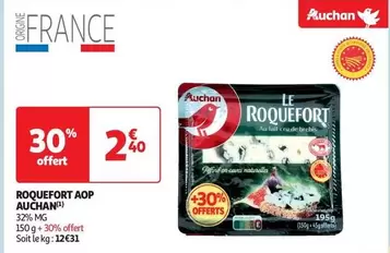 Auchan - Roquefort AOP 