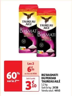 Taureau Ailé - Riz Basmati Du Penjab