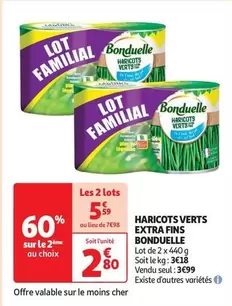 Bonduelle - Haricots Verts Extra Fins