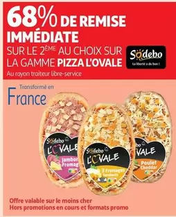 Sodebo - Sur La Gamme Pizza L'Ovale