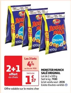 Vico - Monster Munch Salé Original