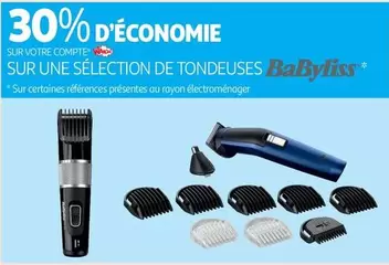 Babyliss - Sur Une Sélection De Tondeuses