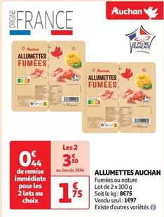 Auchan - Allumettes