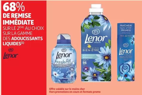 Lenor - Sur La Gamme Des Adoucissants Liquides