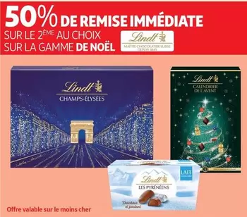 Lindt - Sur La Gamme De Noël