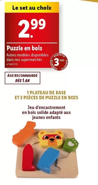 puzzle en bois