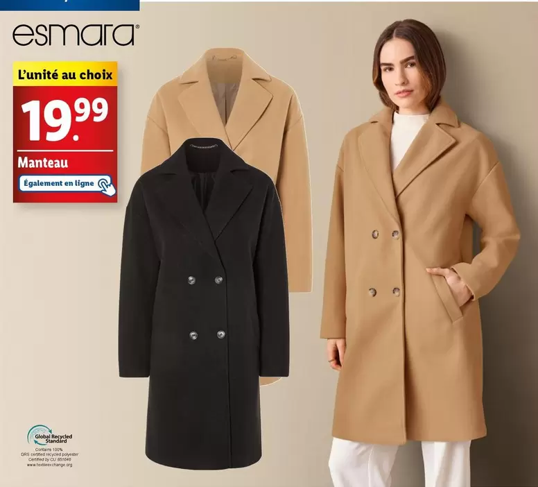 esmara - manteau