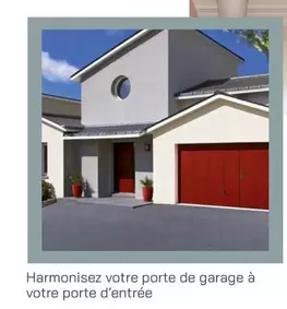 Harmonisez Votre Porte De Garage À Votre Porte D'entree offre sur Fenêtres Lorenove