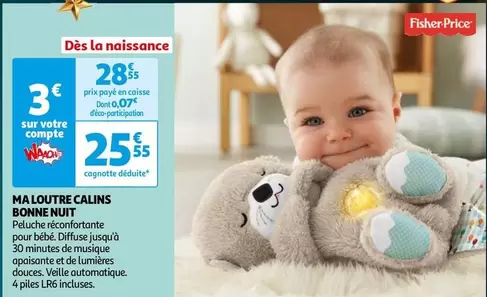 Fisher-Price - Ma Loutre Calins Bonne Nuit