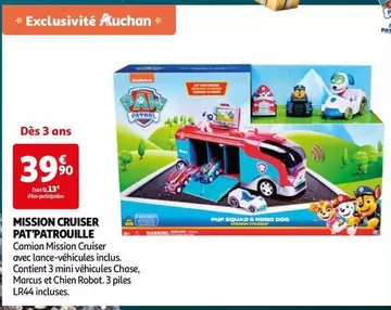 Auchan - Mission Cruiser Pat'Patrouille