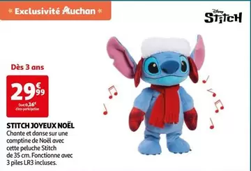 Stitch Joyeux Noël