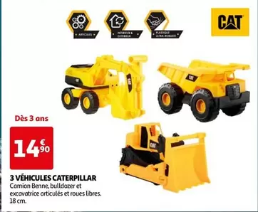 Caterpillar - 3 VÉHICULES 