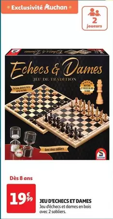 Jeu D'Echecs Et Dames