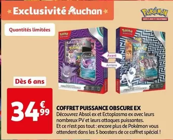 Pokemon - Coffret Puissance Obscure Ex 