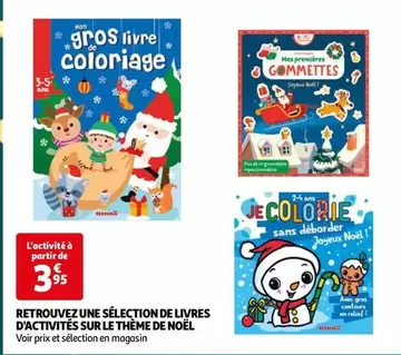 Hemma - Sélection de Livres d'Activités de Noël pour une Saison Festive