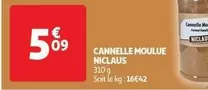 Niclaus - Cannelle Moulue