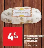 Fortwenger - Stollen Au Beurre Et Aux Fruits