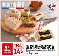 Canard - Foie Gras De  Entier Du Sud-ouest