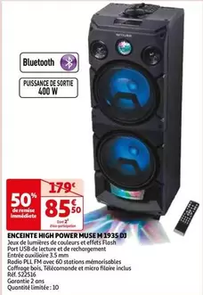 Muse - Enceinte High Power Mijos Mijos