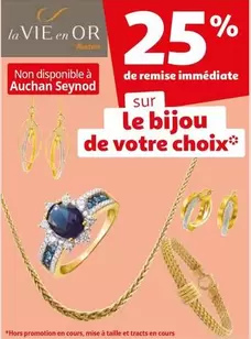 Auchan - Sur Le Bijou De Votre Choix