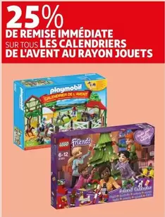 Calendriers de l'Avent Playmobil : Offres spéciales et jouets variés au rayon dédié