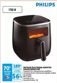 Philips - Friteuse Électrique Airfryer Hp9257/80