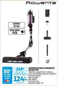 Rowenta - Aspirateur Balai RH2037WO