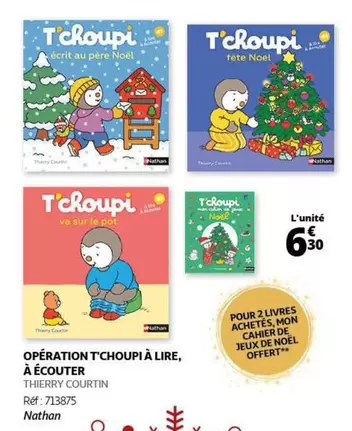 Noel - Opération T'choupi À Lire, À Écouter