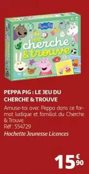 Peppa pig - Peppa Pig: Le Jeu Du Cherche & Trouve