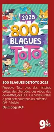 TOUS - 800 Blagues De Toto 2025