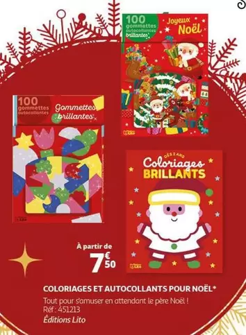 Coloriages Et Autocollants Pour Noël