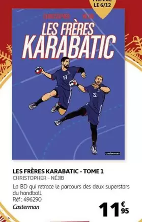 Casterman - Les Frères Karabatic-tome 1