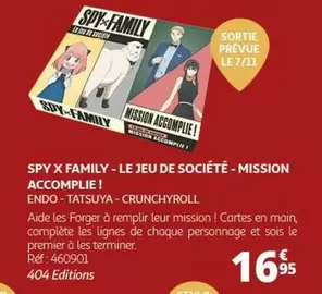 Spy X Family - Jeu De Société: Mission Accomplie! Offrez-vous l'aventure et l'amusement en famille.