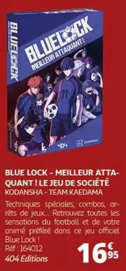 Kodansha-team Kadeama - Blue Lock : Le Meilleur Jeu de Société d'Attaque