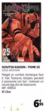 Ki-Oon - Jujutsu Kaisen - Tome 25