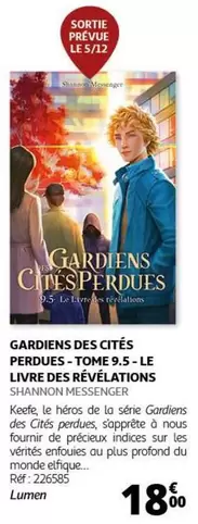 Gardening - Les Cités Perdues - Tome 9.5 - Le Livre Des Révélations