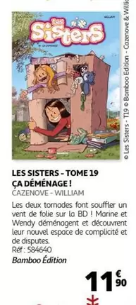 Bamboo Édition - Les Sisters Tome 19 : Ca Déménage !