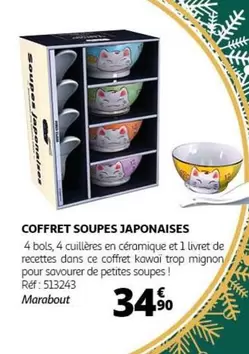 Marabout - Coffret Soupes Japonaises