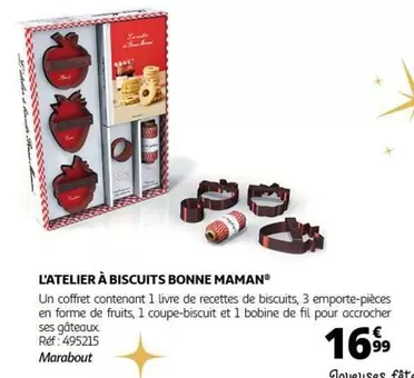 Marabout - L'atelier À Biscuits Bonne Maman